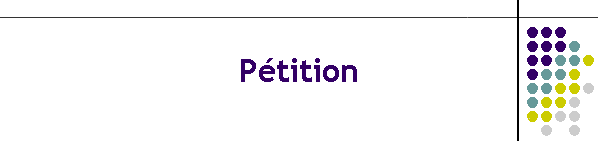 Pétition